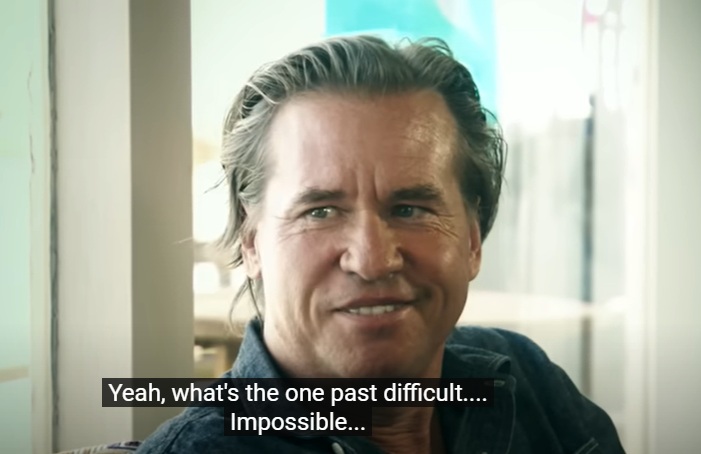 margo_writing's tweet photo. A belated Val Kilmer appreciation post. Loved this funny & self-deprecating interview from c.2015 https://t.co/Yw95df14wf #ValKilmer #RIPVal https://t.co/293cwaM8lG