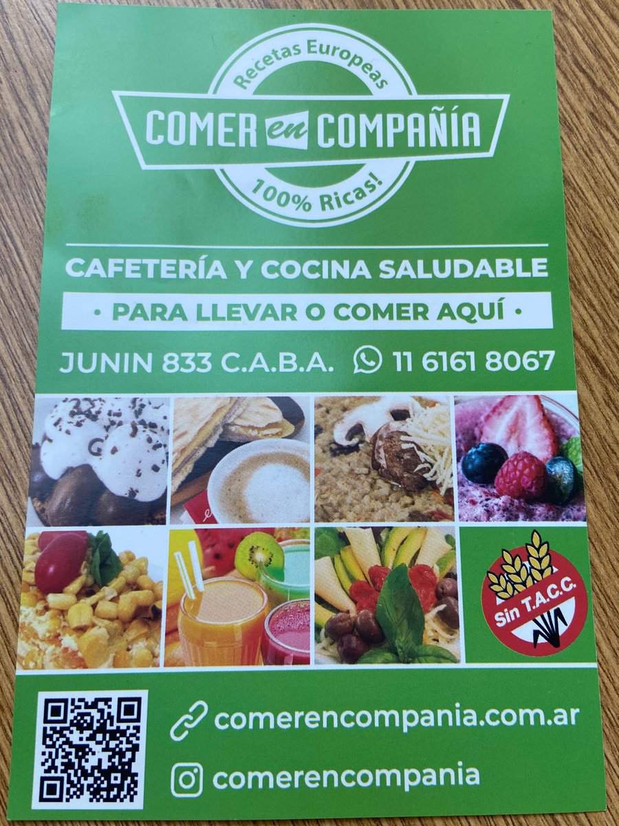 Recomiendo mucho el lugar COMER EN COMPAÑÍA para los que anden por el centro de CABA. Todo riquísimo y muy buenos precios!!