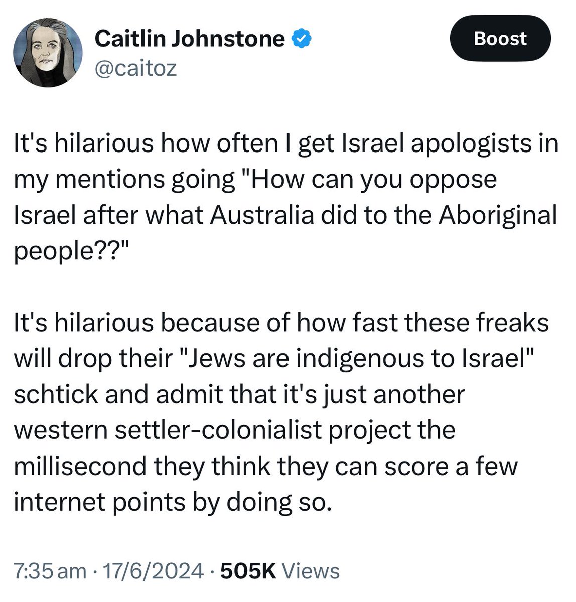 Caitlin Johnstone tweet media