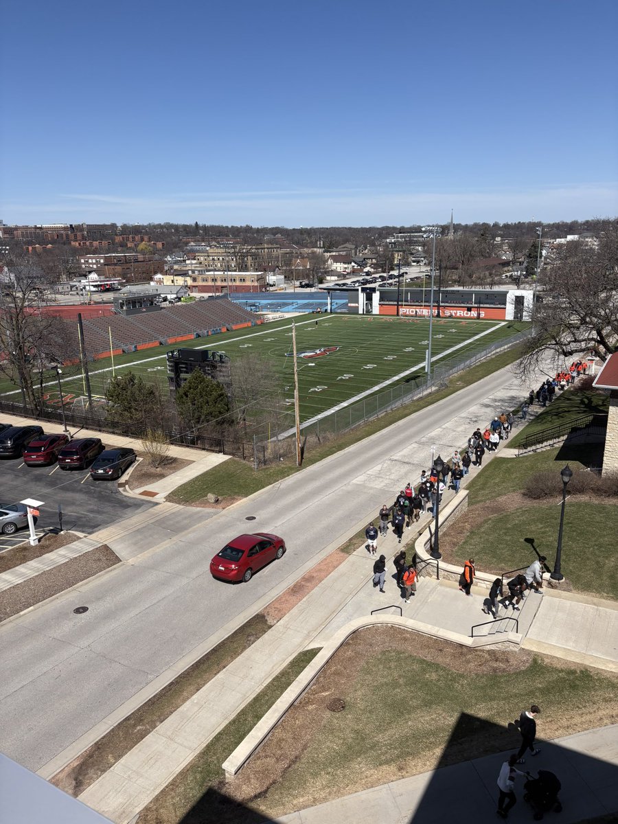 Thank you <a href="/CoachHolleyCU/">Garren Holley</a> For the junior day invite. I enjoyed learning about the campus and the culture from the players and staff. <a href="/GOWHS_FOOTBALL/">Wauconda HS Football</a> <a href="/chris_prostka/">Chris Prostka</a> <a href="/EDGYTIM/">Timothy “EDGYTIM” OHalloran</a> <a href="/PrepRedzoneIL/">Prep Redzone Illinois</a>