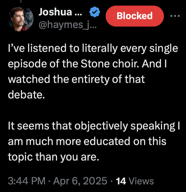 treblewoe's tweet image. Every man who stands with this liar and does not rebuke his wickedness shares in his guilt.