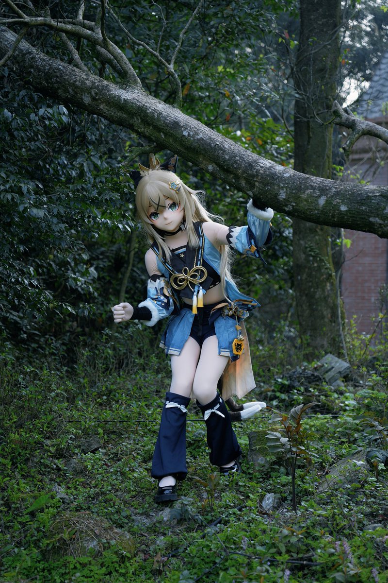 发点存货喵～&gt;ᴗoಣ
#kigurumi #着ぐるみ #kirara #綺良々 #GenshinImpact