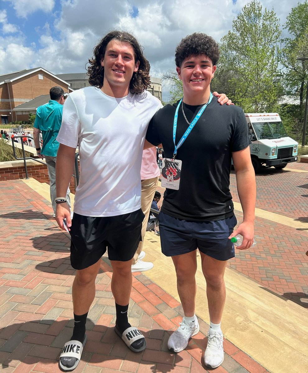 Alex Jenkins (@alexjenkinsfb) on Twitter photo Had an amazing time at <a href="/AuburnFootball/">Auburn Football</a> this weekend! Thank you so much to <a href="/chadlunsford/">Coach Chad Lunsford</a> and <a href="/CoachPaxMonty/">Paxton Montgomery</a> for making this visit extremely enjoyable! Really appreciated the warm welcoming! Canโt wait to be back this summer! War Eagle! <a href="/HageeKicking/">Hagee Kicking</a> <a href="/HSEFootball/">HSE Royal Football</a> <a href="/mhagee_22/">Morgan Hagee</a> Had an amazing time at <a href="/AuburnFootball/">Auburn Football</a> this weekend! Thank you so much to <a href="/chadlunsford/">Coach Chad Lunsford</a> and <a href="/CoachPaxMonty/">Paxton Montgomery</a> for making this visit extremely enjoyable! Really appreciated the warm welcoming! Canโt wait to be back this summer! War Eagle! <a href="/HageeKicking/">Hagee Kicking</a> <a href="/HSEFootball/">HSE Royal Football</a> <a href="/mhagee_22/">Morgan Hagee</a>