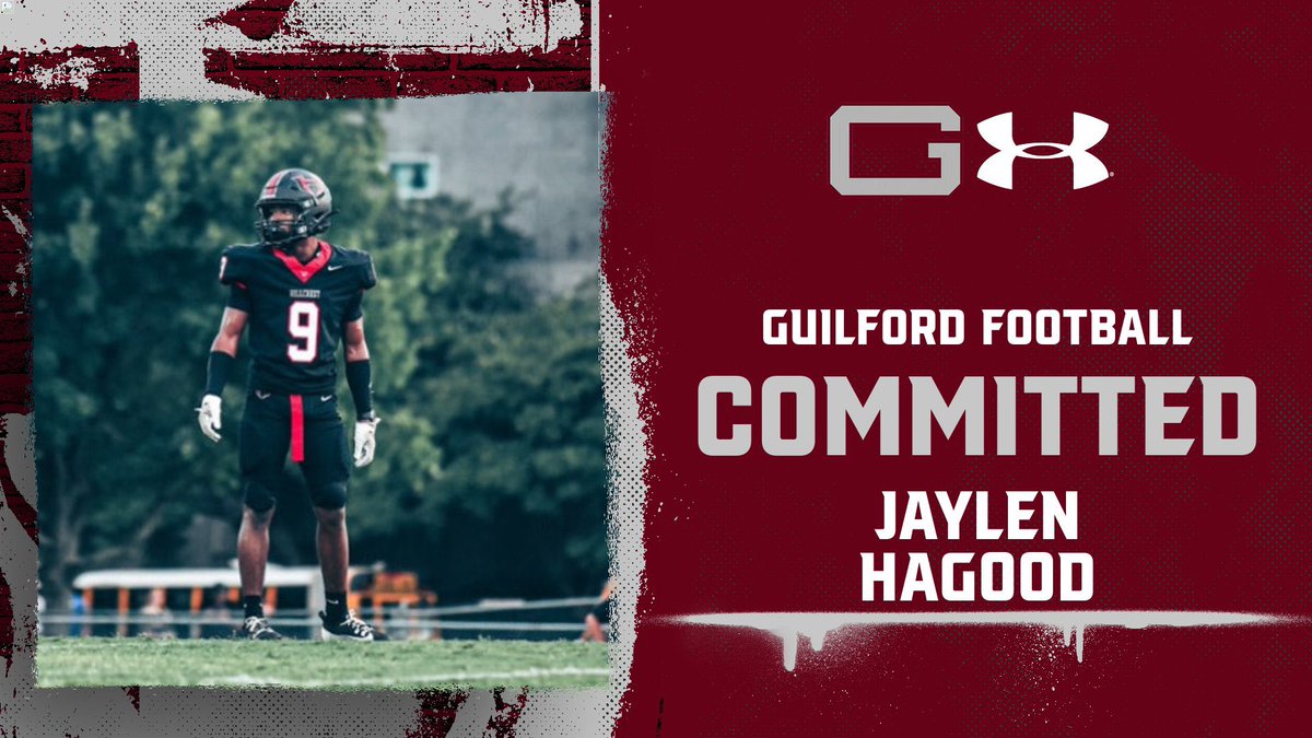 #AGTG #Commited 
🏠<a href="/GuilfordFB/">Guilford College Football</a> 
<a href="/Coach_JWarren/">Jamel Warren</a> <a href="/_CoachKJones/">Coach Khalid Jones</a> <a href="/train0187/">TRAINBUILT PERFORMANCE</a> <a href="/BennettSwygert/">Bennett Swygert</a> <a href="/prepsrecruit/">Preps Recruiting</a>