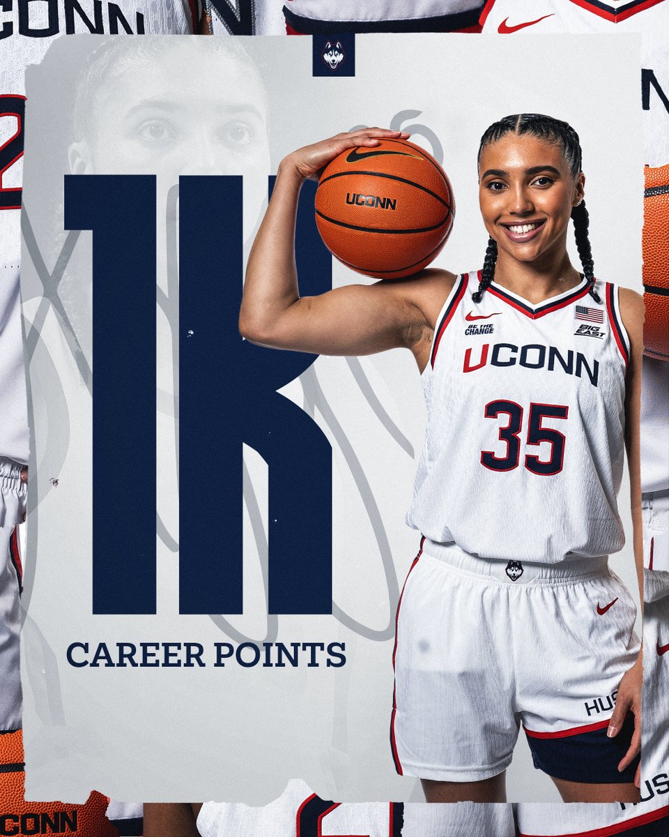 1K for 35

Azzi Fudd has reached 1,000 career points!