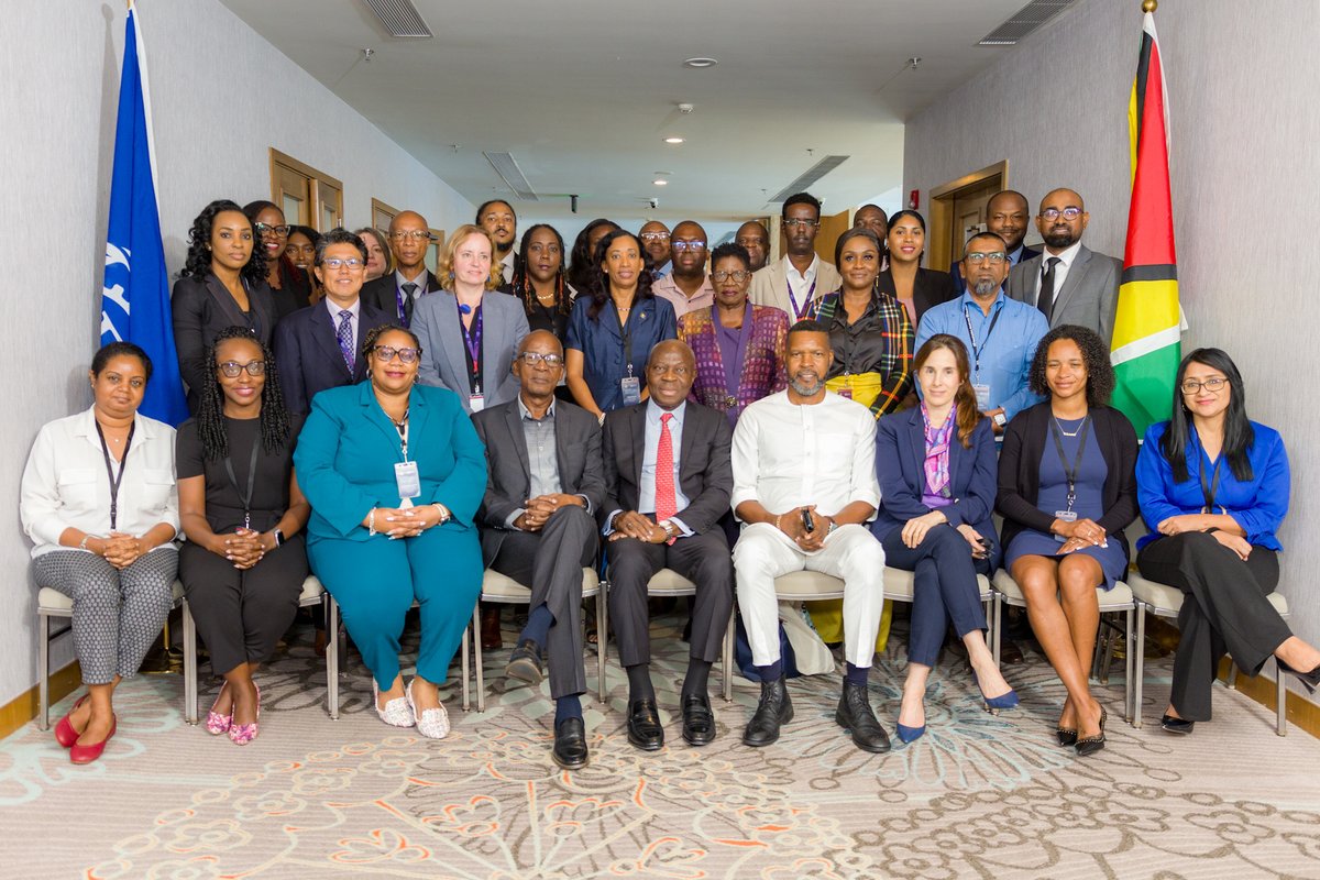 Good to speak with senior officials of Caribbean Ministries of Labour ahead of Monday's #CLM2025 meeting with ministers in Guyana.

We discussed regional priorities, labour market trends, continuing collaboration with ILO, including technical support, &amp; preparations for #ILC2025.