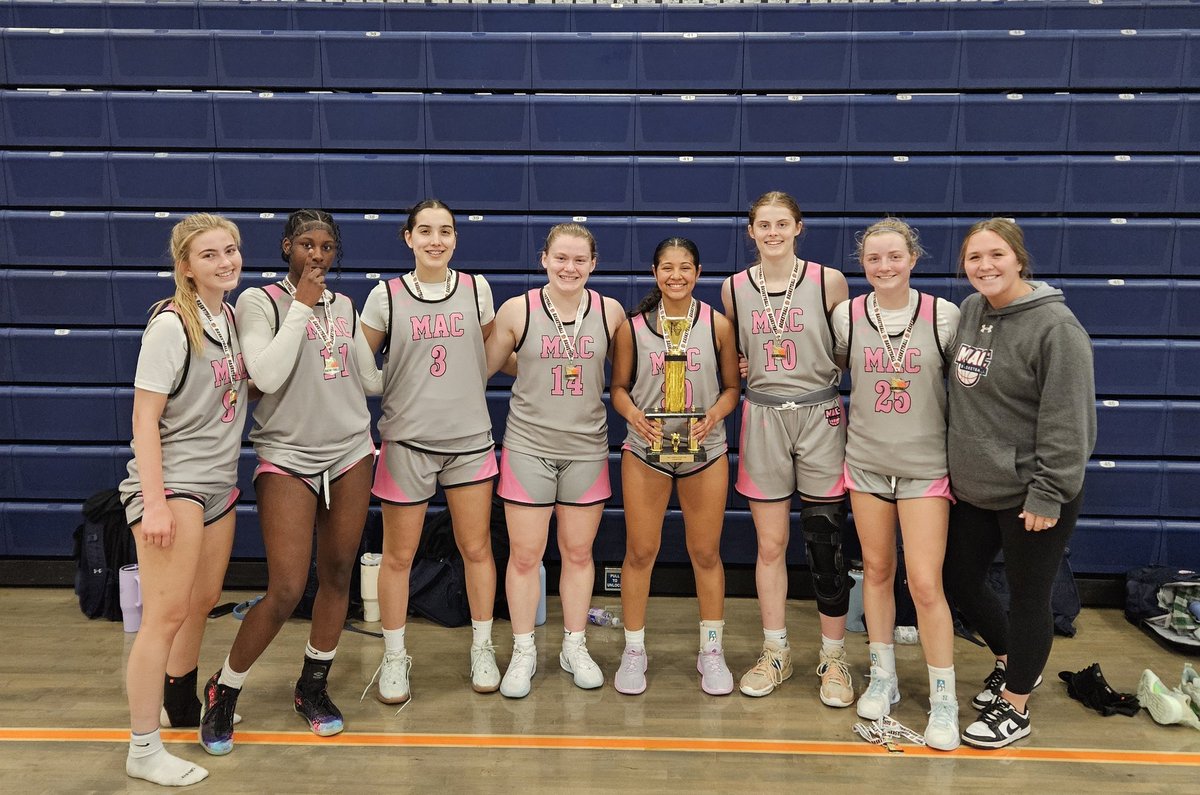 Mac Basketball S40 2026 wins the Varsity Division of the North Coast Cup! #macproud