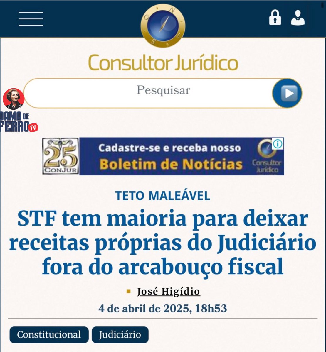 STF decide que STF pode decidir que ao STF não se aplica algo que desagrade ao STF.
