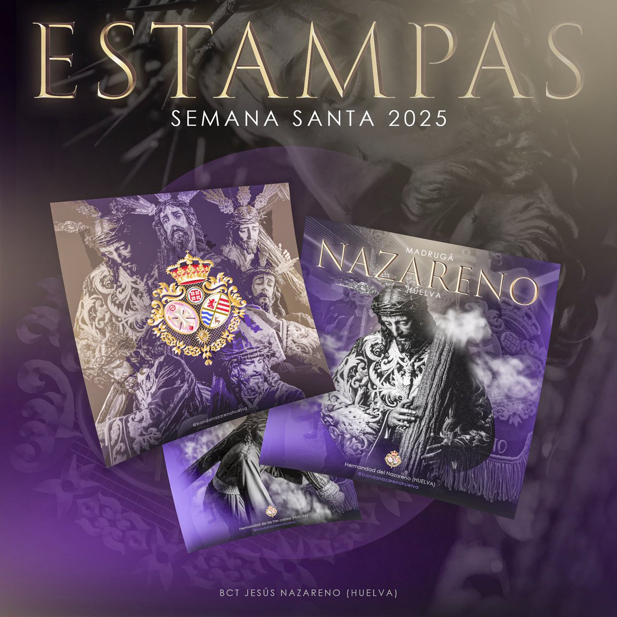 En Semana Santa estrenamos este modelo de estampas, hemos realizado 6 modelos distintos acorde a cada Hdad. a las que acompañamos cada día

Muchos de nuestros músicos las llevarán cada día.

Acércate y colecciona los distintos modelos.

#LaMúsicaDelSeñorDeHuelva