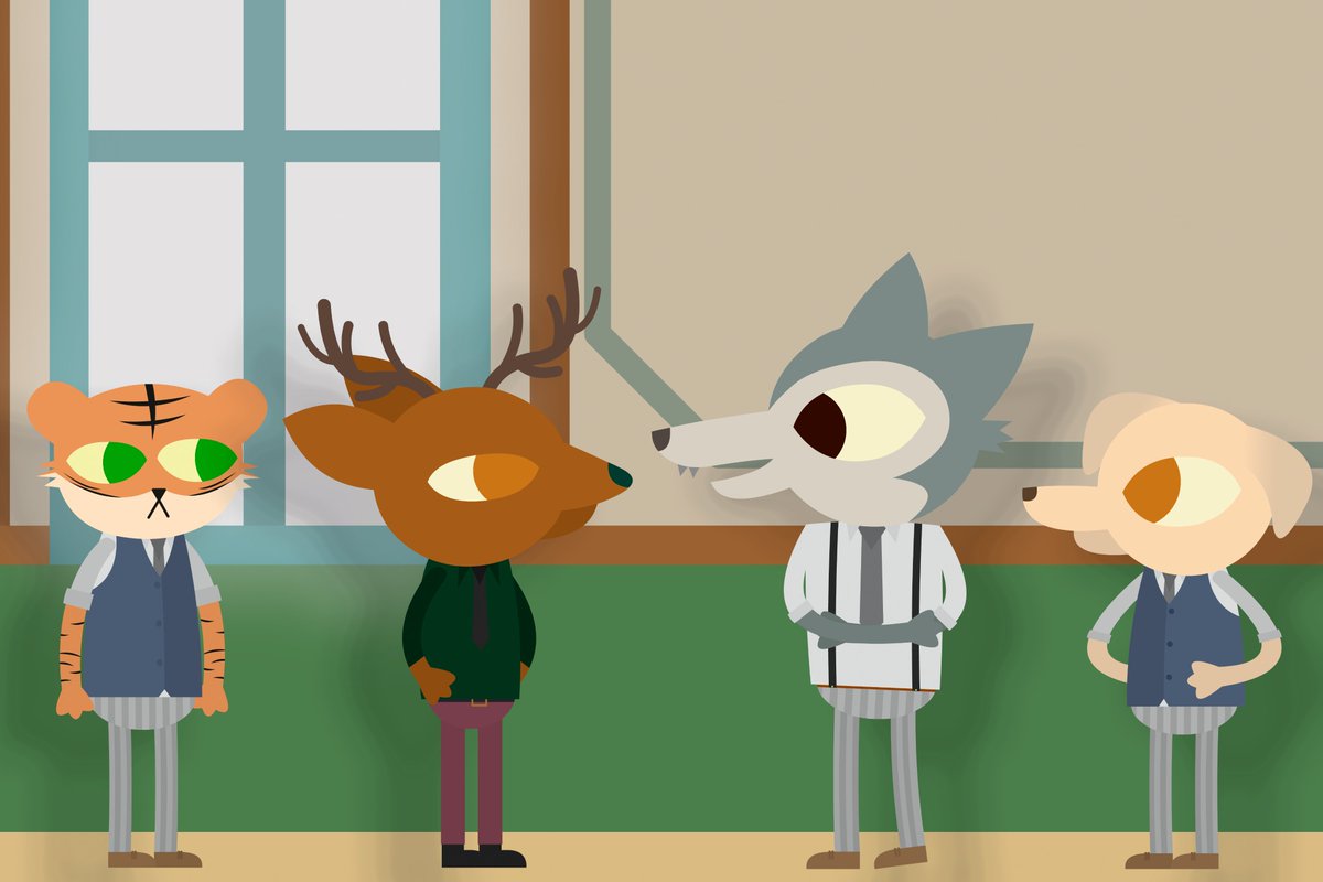 #NITW #Nightinthewoods #Beastars #beastarsfanart

"Night in the Beastars", but its real NITW style: