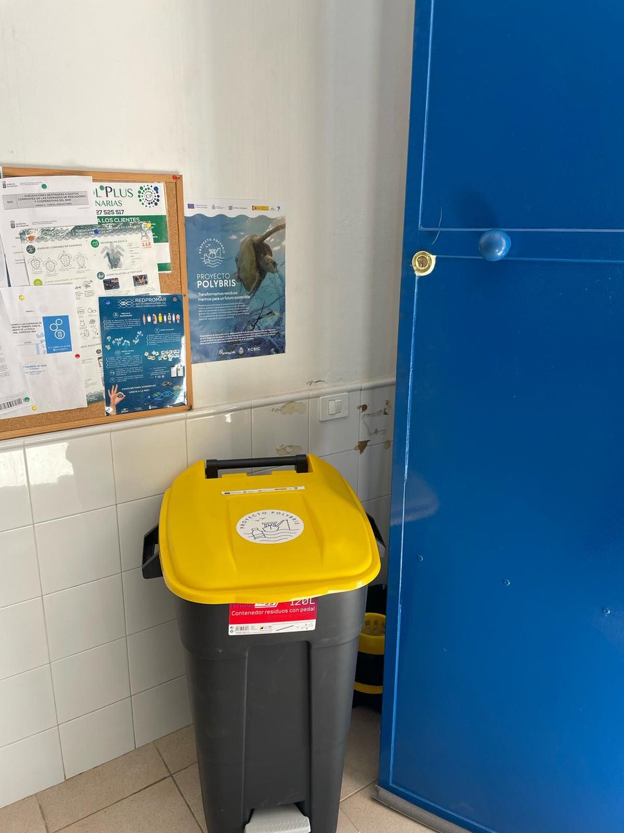 PolybrisPleamar's tweet image. Transformamos residuos en recursos y protegemos nuestros océanos 

 2 Cofradías de Pescadores de Tenerife ya tienen los contenedores para la recogida #basuramarina. 

 @CT_EnergyLab  @IIM_CSIC @CSIC  @CabildoTenerife @FBiodiversidad  #Pleamar @FondosUE_Esp  #FondosEuropeos #FEMPA