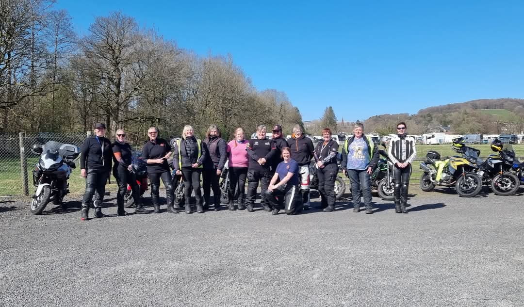 EvolutionWMCC's tweet image. Our first national annual club event of the year - The Border Meet 🧡 Beautiful day yesterday 🌞 for members from across the country getting out on their bikes. Thanks as always to The Green Frog at Hammerlands Centre 🐸 DM for info on how to join 🏍 #EvolutionWMCC #ItsInOurDNA