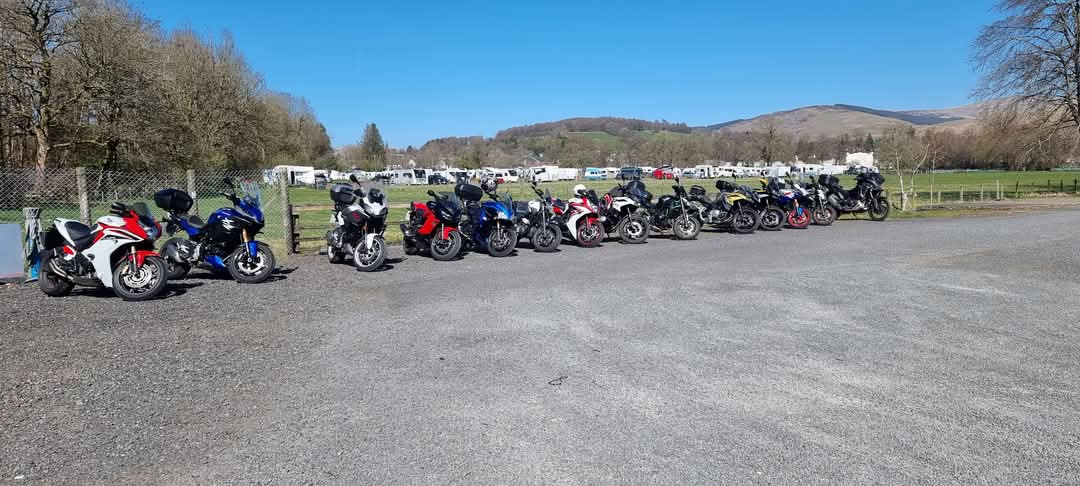 EvolutionWMCC's tweet image. Our first national annual club event of the year - The Border Meet 🧡 Beautiful day yesterday 🌞 for members from across the country getting out on their bikes. Thanks as always to The Green Frog at Hammerlands Centre 🐸 DM for info on how to join 🏍 #EvolutionWMCC #ItsInOurDNA