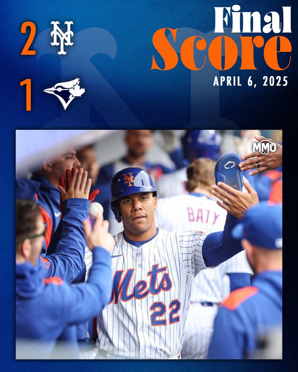 Metsmerized's tweet image. The Mets compete the sweep in their first home series of the season! #LGM