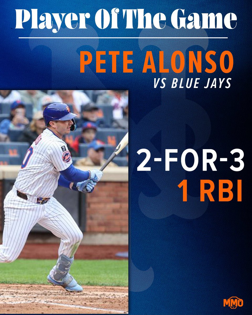 Metsmerized's tweet image. The Mets compete the sweep in their first home series of the season! #LGM