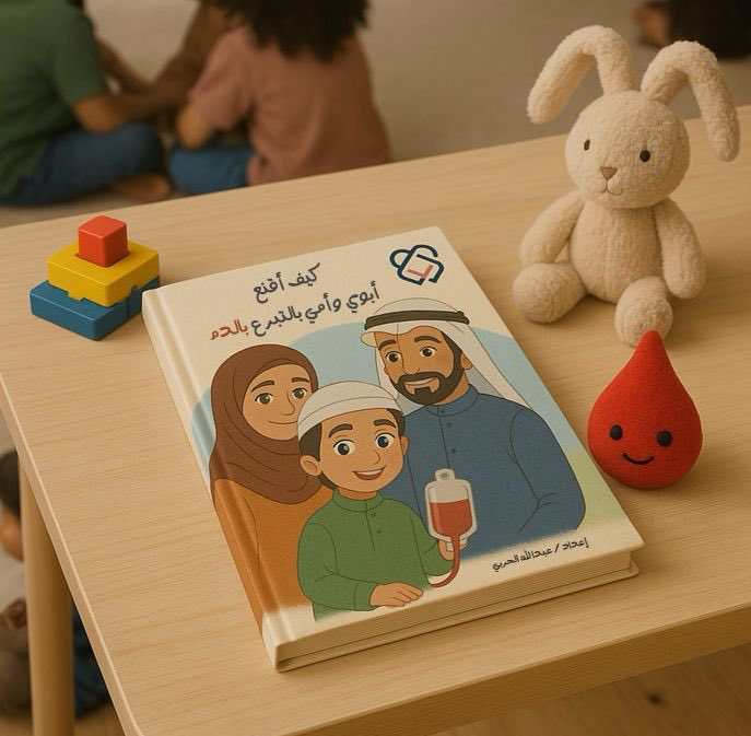 🩸👫من المصادر المهمه في التحفيز للتبرع بالدم 😊 ^ الأطفال^
