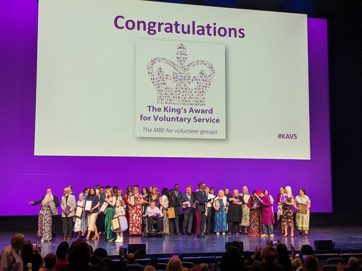 Well done and #congratulations to Friends of Saltwells Nature Reserve, who were awarded the Kings Award for Voluntary Service today at an event held at the ICC in Birmingham. 

Showcasing what #Dudley has on offer! 

Congrats to all who were awarded today.