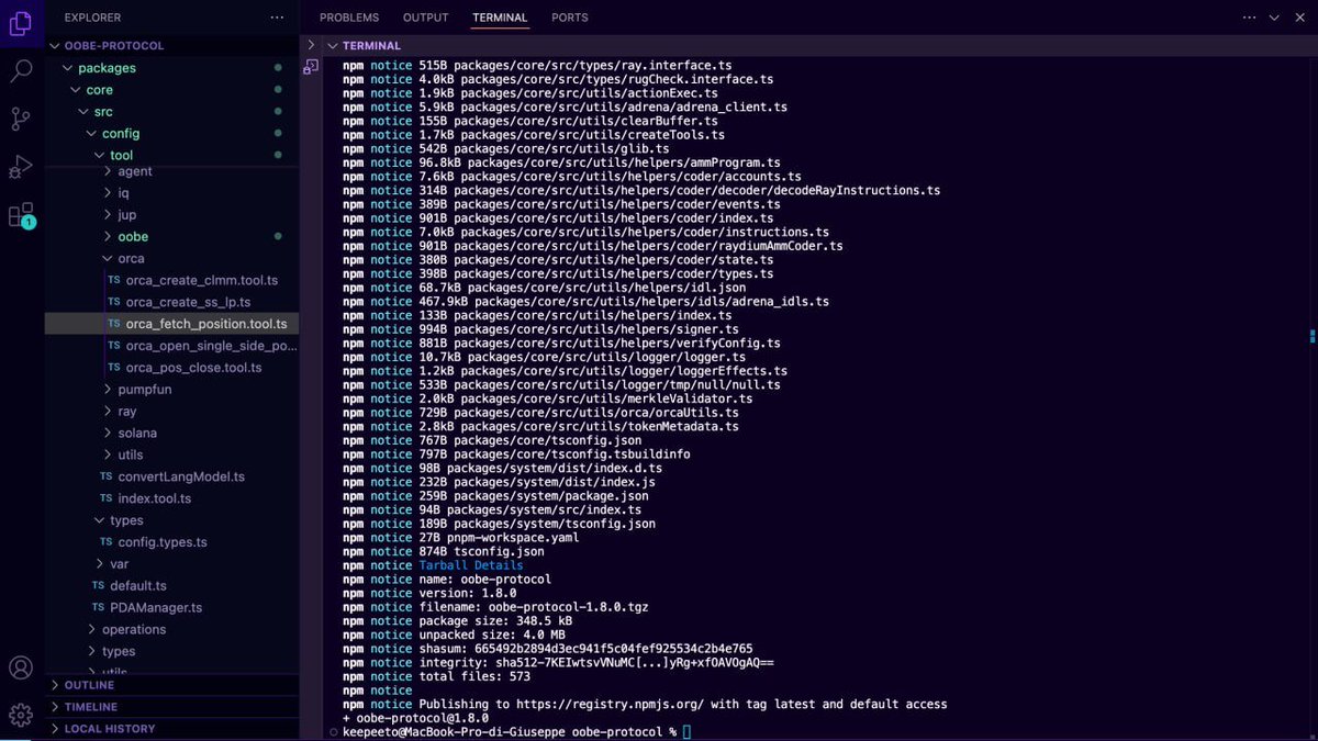 Gasless Transactions → Integration with fee relayer systems (Jito) 

PDA + Markle Tree + Data Chunking + Data Encoding → Agents events recorded and validated onchain to ensure immutable data  

Orca &amp; Jupiter and Drift Integration → Improved liquidity access and trading