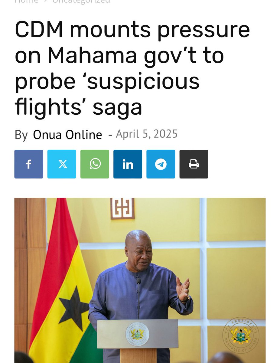 “Any whiff of complicity, silence, or obstruction risks painting Ghana as a permissive corridor for transnational criminal operations” 

#MightyMinority