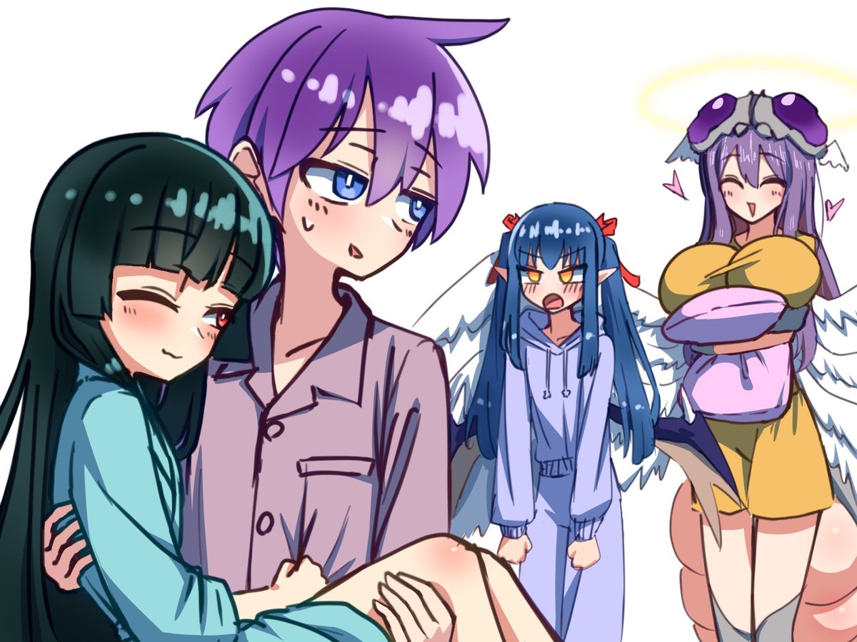 【👁️ネタバレ注意】パパと一緒に寝れるか
#もんむす・くえすと 