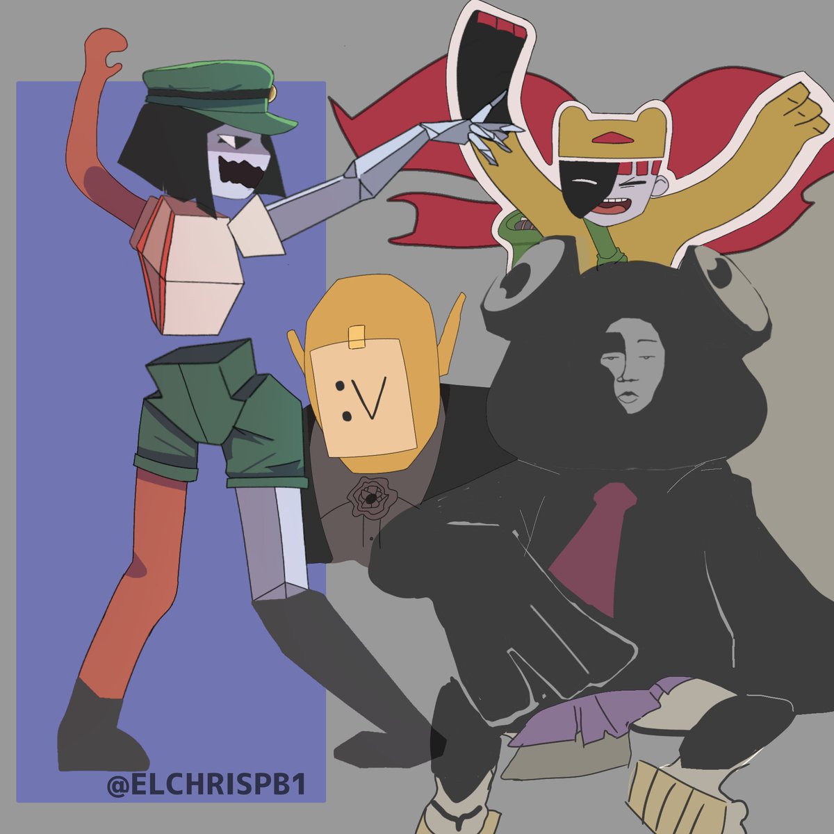 Elchrispb1's tweet photo. ENA dream BBQ 

#EnaJoelg #enadreambbq #fanart https://t.co/OWrEuYGLLO