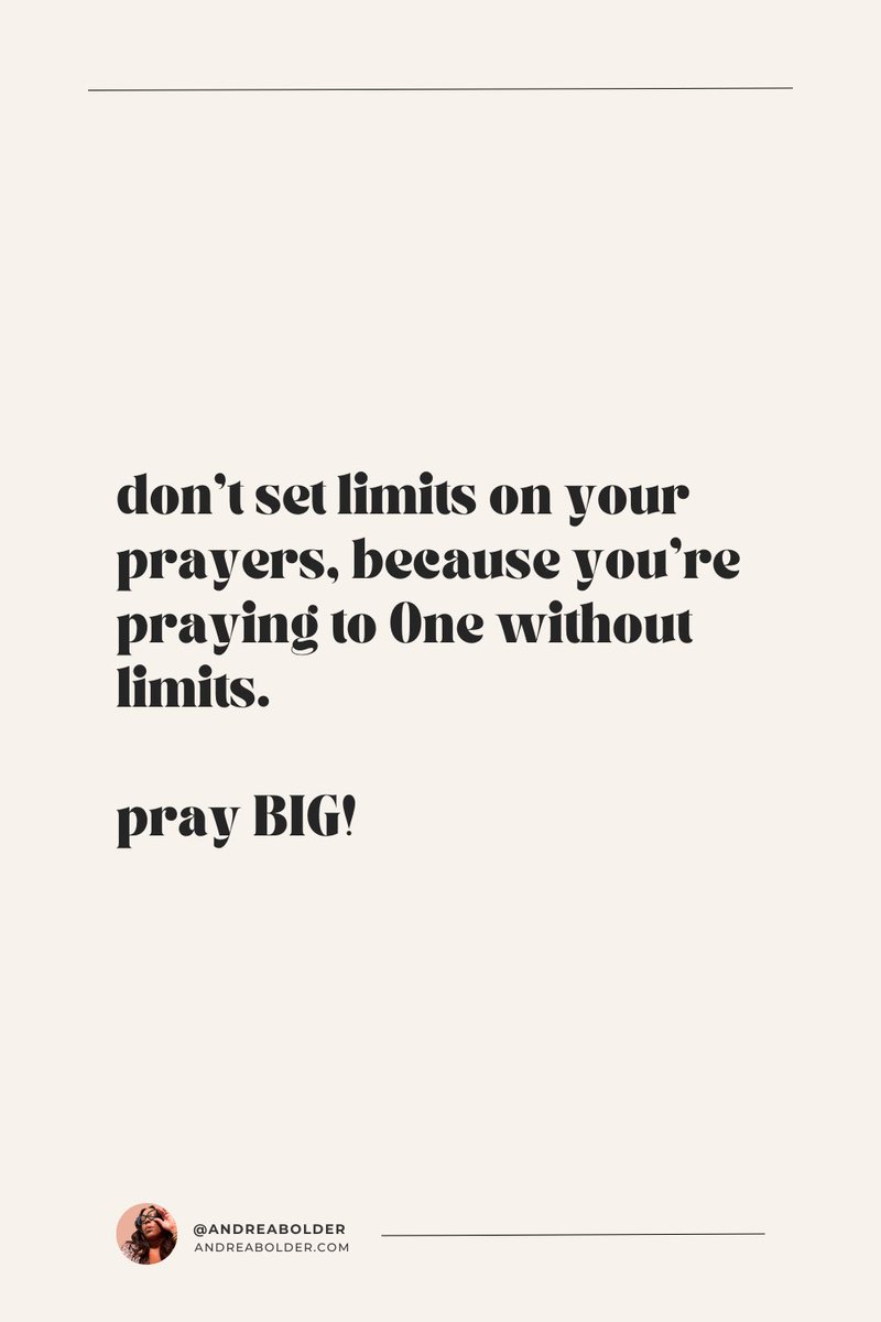 Don’t block your blessings!
⤵️⤵️