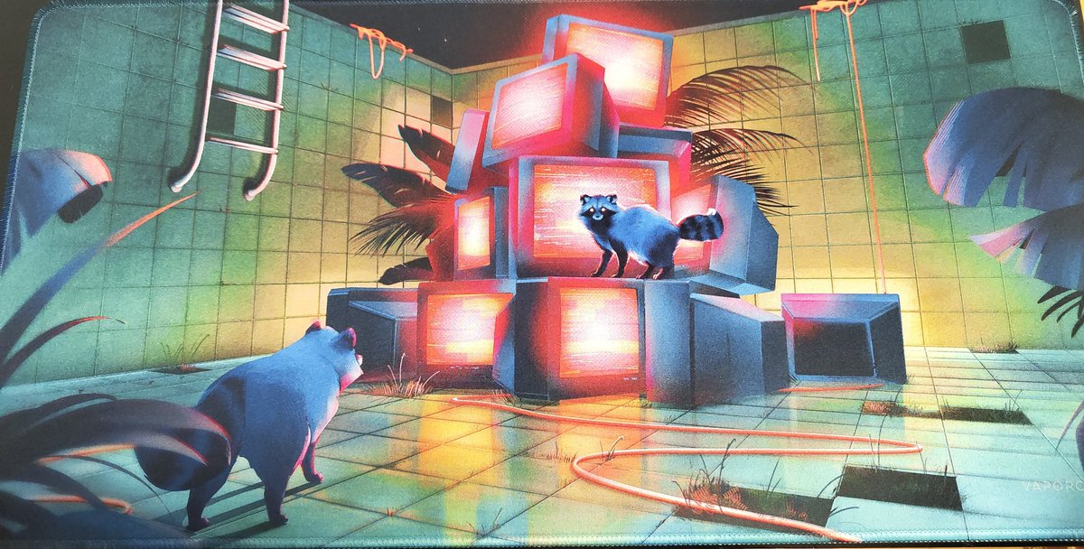 Mañana me va a costar menos arrancar a trabajar gracias a la alfombrilla de ratón que le he pillado a <a href="/vaporcells/">ᴠᴀᴘᴏʀᴄᴇʟʟs</a> en la <a href="/Toledo_Matsuri/">Toledo Matsuri</a>. Maravilla!