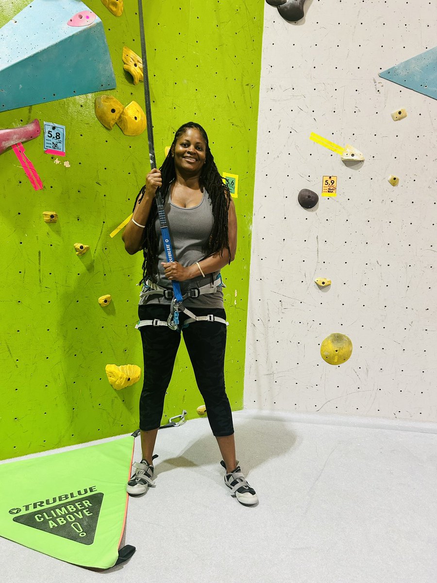Today I tried Indoor Rock Climbing. I had a blast. #sundayvibes