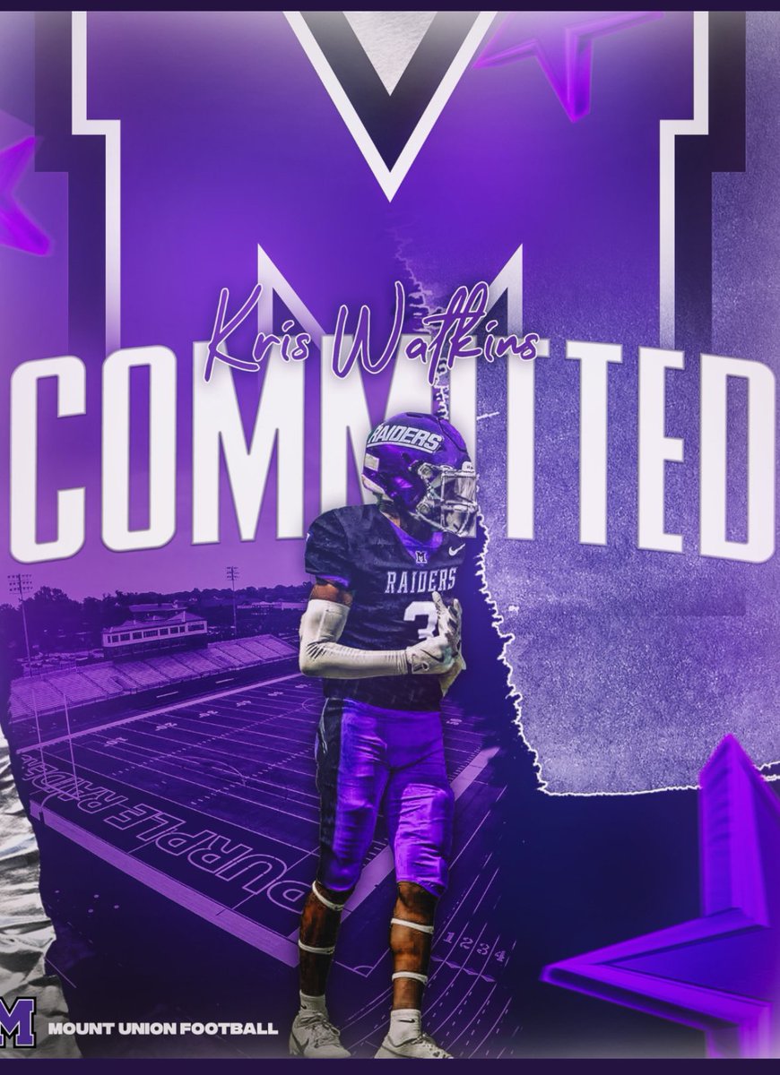 Kris Watkins (@kay_2_certified) on Twitter photo Blessed to say I will be furthering my athletic and academic career at the University of Mount Union. Thank you to all who contributed to this journey.
<a href="/MountUnionFB/">Mount Union Football</a> <a href="/SCOT_FB/">Small College Football Offer Tracker</a> <a href="/CoachCisneros_/">John Cisneros</a> <a href="/coachba81/">Bill Ashton</a> <a href="/QBCoachGill/">Jonathan Gill</a> <a href="/LIBasketball23/">LI Sports Fanatic 🏈🏀⚾️</a> <a href="/bbsft8/">Divine Buckrham</a> <a href="/3rdandten_/">3RD & TEN</a> <a href="/1AEPHOTOS/">One AE Photos</a> Blessed to say I will be furthering my athletic and academic career at the University of Mount Union. Thank you to all who contributed to this journey.
<a href="/MountUnionFB/">Mount Union Football</a> <a href="/SCOT_FB/">Small College Football Offer Tracker</a> <a href="/CoachCisneros_/">John Cisneros</a> <a href="/coachba81/">Bill Ashton</a> <a href="/QBCoachGill/">Jonathan Gill</a> <a href="/LIBasketball23/">LI Sports Fanatic 🏈🏀⚾️</a> <a href="/bbsft8/">Divine Buckrham</a> <a href="/3rdandten_/">3RD & TEN</a> <a href="/1AEPHOTOS/">One AE Photos</a>