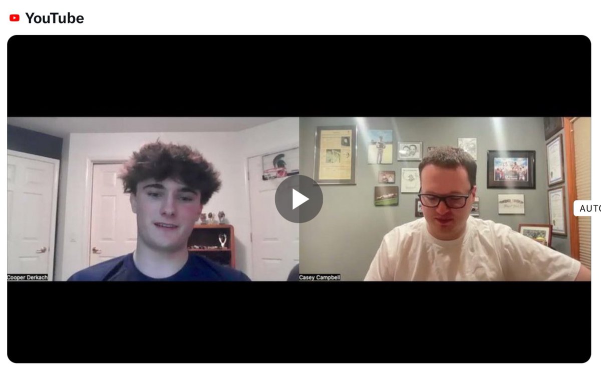 Cooper Derkach (@derkachcoop8145) on Twitter photo Hereβs my latest interview with <a href="/Ccampbell349/">Casey Campbell</a> talking about my off-season <a href="/nville_fb/">Northville Football</a> <a href="/brentluplow/">Brent Luplow</a> <a href="/CoachMJSexton/">Matthew Sexton</a>
π― Building muscle with Mustang workouts
π― Improving pre-snap reads and team chemistry
π― Becoming a vocal leader
youtu.be/YhDpx1ILy4c?siβ¦ Hereβs my latest interview with <a href="/Ccampbell349/">Casey Campbell</a> talking about my off-season <a href="/nville_fb/">Northville Football</a> <a href="/brentluplow/">Brent Luplow</a> <a href="/CoachMJSexton/">Matthew Sexton</a>
π― Building muscle with Mustang workouts
π― Improving pre-snap reads and team chemistry
π― Becoming a vocal leader
youtu.be/YhDpx1ILy4c?siβ¦