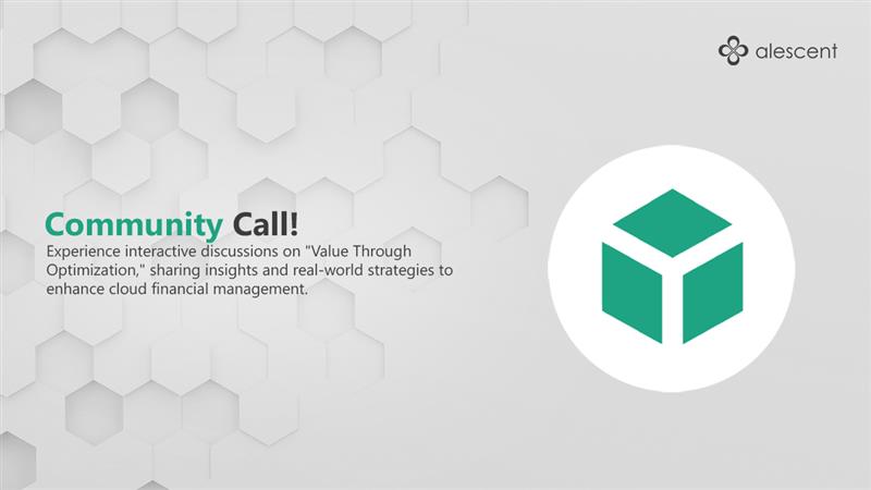 Alescent's tweet image. Join this event on April 21, 2025 in LA! Engage in an interactive session on “Value Through Optimization” with top cloud finance experts. 

Registration: events.finops.org/event/us-west-…

#FinOps #CloudFinance #CloudOptimization #FinOpsCommunity