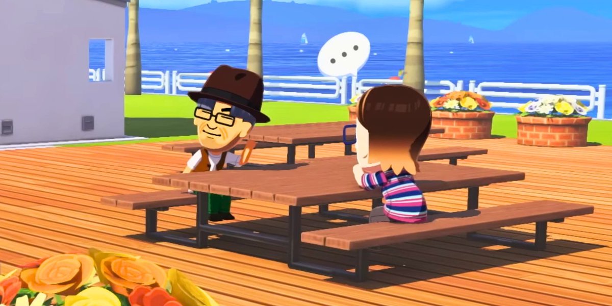 Day Ten Since Tomodachi Life Was Announced: bench