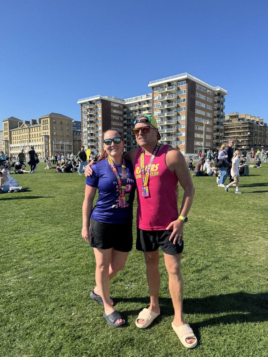 Brighton Marathon ✅ What a day’ such a hot one 🔥