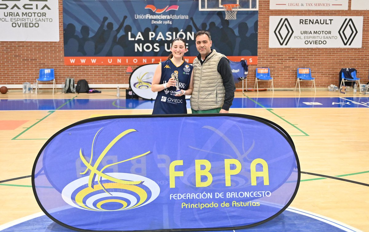 💠 COMPETICIONES // FINAL A4 JUNIOR FEMENINO 🏆 // MEJOR JUGADORA 🔝

¡Y EL PREMIO PARA LA MEJOR JUGADORS ES PARA...¡BLANCA BELDERRAÍN!

¡¡¡MVP, MVP, MVP!!! 🙌🙌🙌
<a href="/alimerka/">Alimerka</a> <a href="/oviedocb/">Alimerka Oviedo Baloncesto</a> <a href="/DeportesUniovi/">Servicio de deportes</a>

¡ENHORABUENA, BELDE!

#CompeticionesFBPA <a href="/TorioPhoto/">ToríoPhoto</a>