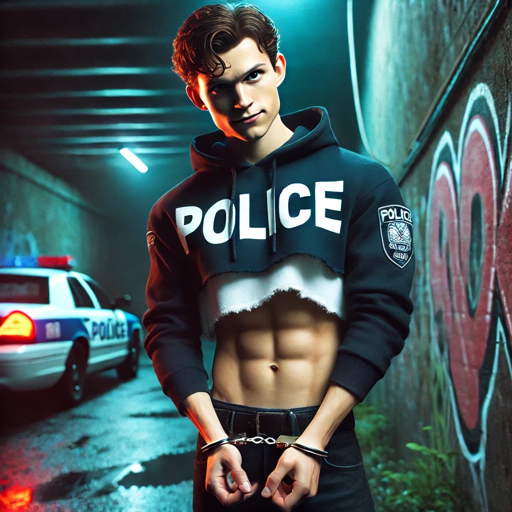 men_of_AI's tweet photo. #tomholland arrested https://t.co/yak14qdTKh