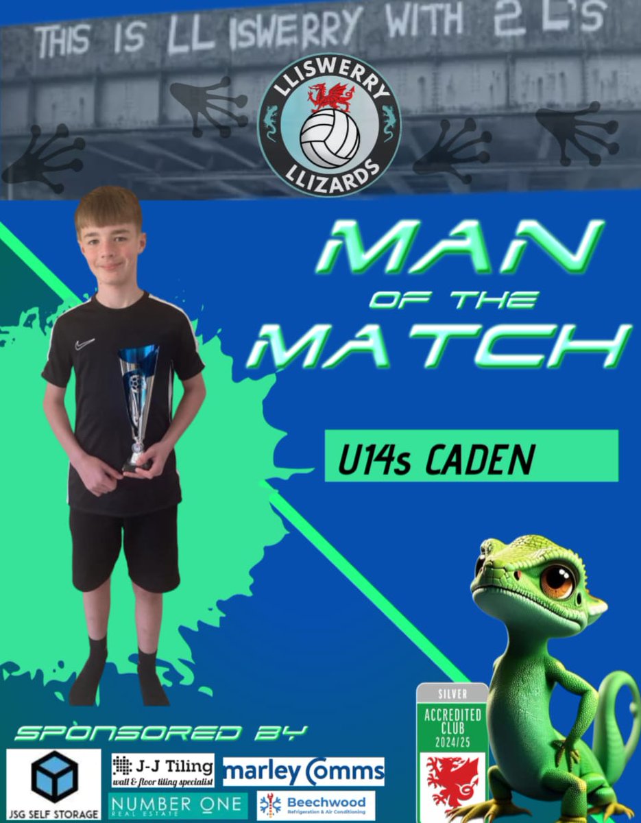 Beautiful day of sunshine and plenty of little Llizards playing some excellent football.
Well done to everyone having fun and playing with friends 💙🦎⚽
Special mention to all the Men of the Match and Players or the match 🏆🏆🏆🏆🏆🏆

#lliswerryllizardsfc #community #football