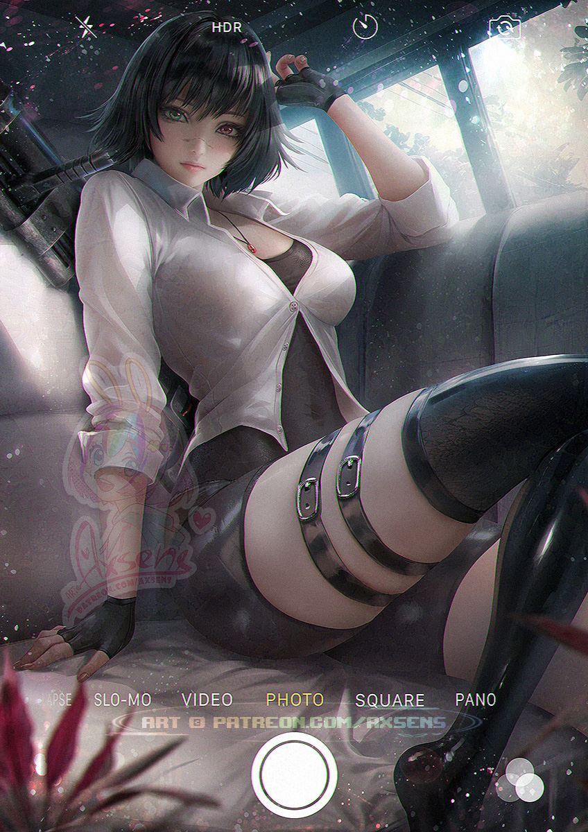 Lady
Here is my little touch on Lady from Devil May Cry  :3

🔥 HOTTIE versions on my Рatreоn ( in bio )  ★ ˎˊ˗

#artwork #DmC