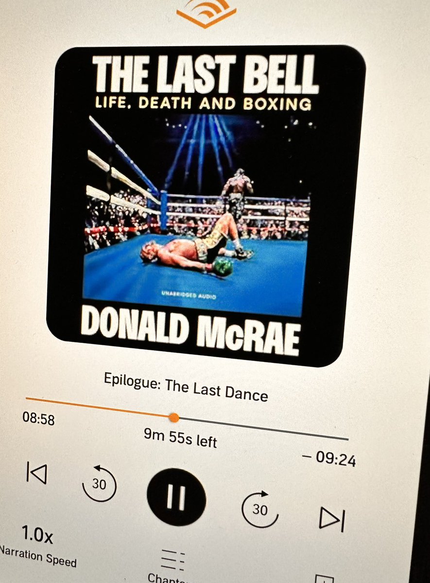 Samar @TheMJAP (@themjap) on Twitter photo Just finished this wonderful book. Thank you so much <a href="/donaldgmcrae/">Donald McRae</a>, absolutely brilliant. You only end up admiring the boxers EVEN more! What great men <a href="/RPrograis/">Rougarou</a> and <a href="/IChamberlain_/">Isaac Chamberlain</a> are 👊🏽
And I can only imagine how much fun <a href="/McIntoshRonald/">Ronald McIntosh</a> must have had recording it 👊🏽 Just finished this wonderful book. Thank you so much <a href="/donaldgmcrae/">Donald McRae</a>, absolutely brilliant. You only end up admiring the boxers EVEN more! What great men <a href="/RPrograis/">Rougarou</a> and <a href="/IChamberlain_/">Isaac Chamberlain</a> are 👊🏽
And I can only imagine how much fun <a href="/McIntoshRonald/">Ronald McIntosh</a> must have had recording it 👊🏽