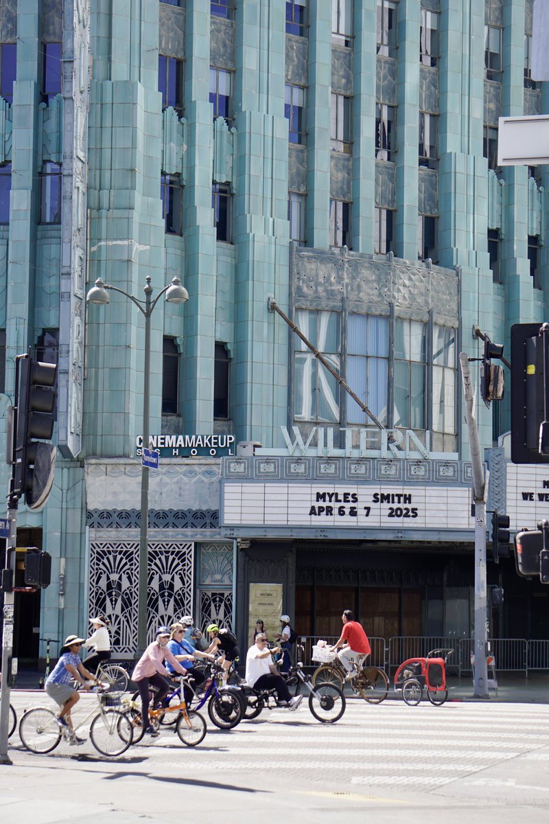 They call me Mr. Morale and the BIG STEPPERS the way I walk in the “unwalkable city”. <a href="/CicLAvia/">CicLAvia</a> <a href="/BikeMetro/">Metro Bike</a> 

Hollywood 🤝 KoreaTown
