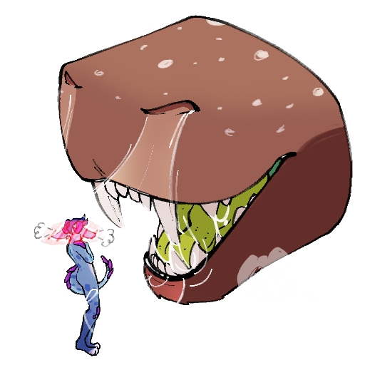 *comes over and sniffs u*
#furryart #vore #microtwt