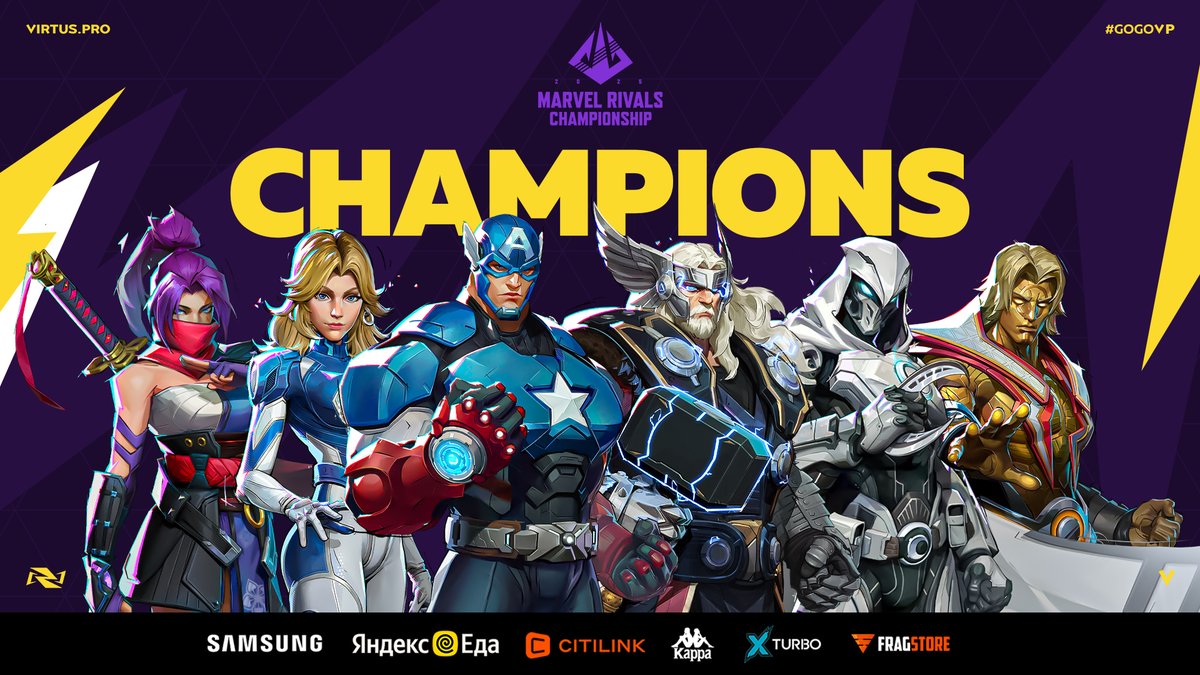 We defeat Luminosity EU and claim the Marvel Rivals Championship Season 1 title 🏆 Huge thanks to everyone who rooted for the Bears on stream!

#MarvelRivals #MR #GOGOVP