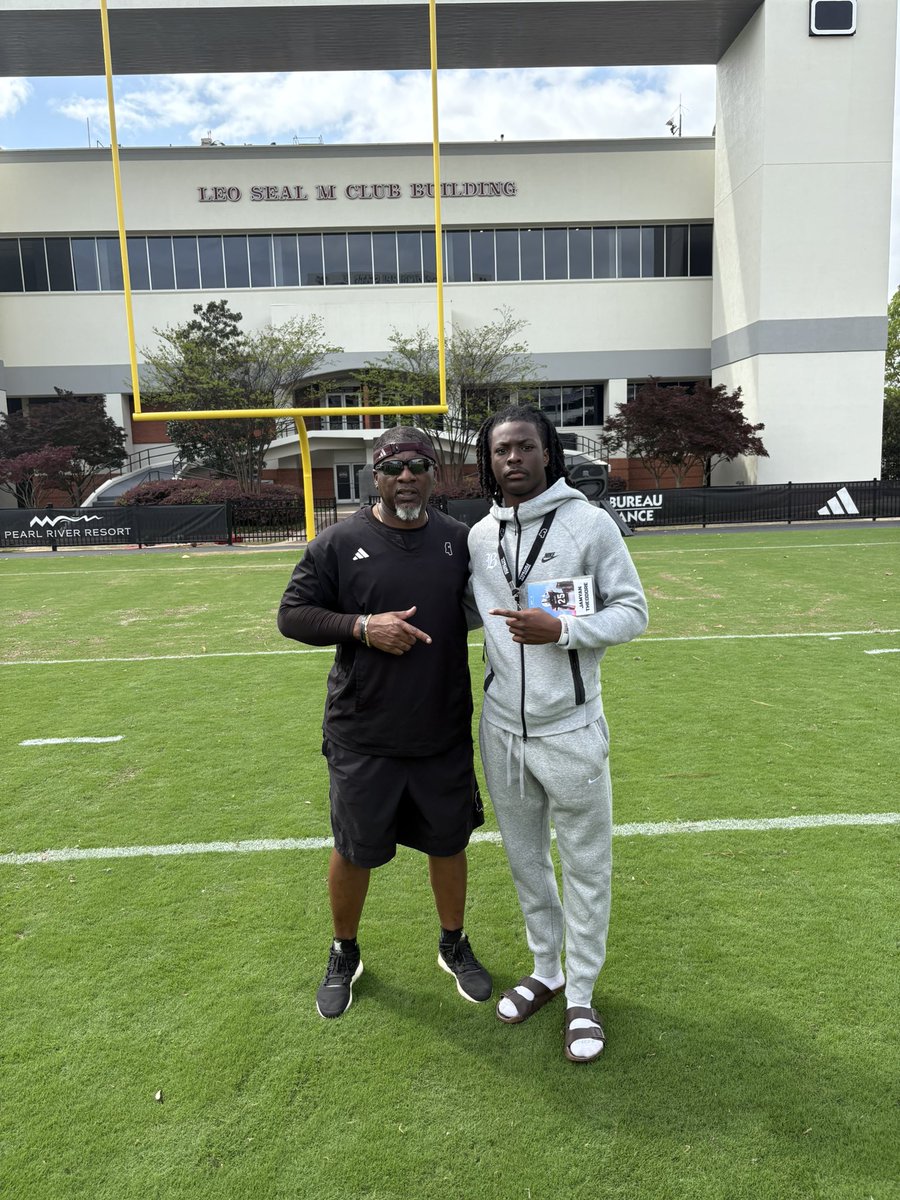 Jamyan Theodore 🇭🇹 (@jamyan_theodore) on Twitter photo Had a great time <a href="/HailStateFB/">Mississippi State Football</a> yesterday. Felt great to connect with the coaching staff.
<a href="/CoachCBell26/">Corey Bell</a> <a href="/CoachUno1/">Courtney Williams</a> <a href="/CoachMattBarnes/">Matt Barnes</a> <a href="/adamgorney/">Adam Gorney</a> <a href="/SWiltfong_/">Steve Wiltfong</a> <a href="/ChadSimmons_/">ChadSimmons</a> <a href="/GregBiggins/">Greg Biggins</a> <a href="/TomLoy247/">Tom Loy</a> <a href="/samspiegs/">Sam Spiegelman</a> Had a great time <a href="/HailStateFB/">Mississippi State Football</a> yesterday. Felt great to connect with the coaching staff.
<a href="/CoachCBell26/">Corey Bell</a> <a href="/CoachUno1/">Courtney Williams</a> <a href="/CoachMattBarnes/">Matt Barnes</a> <a href="/adamgorney/">Adam Gorney</a> <a href="/SWiltfong_/">Steve Wiltfong</a> <a href="/ChadSimmons_/">ChadSimmons</a> <a href="/GregBiggins/">Greg Biggins</a> <a href="/TomLoy247/">Tom Loy</a> <a href="/samspiegs/">Sam Spiegelman</a>