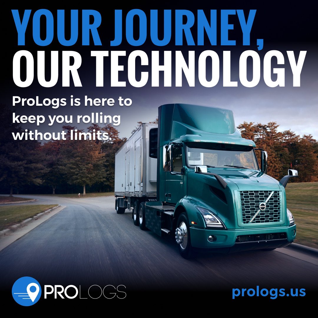 prologs_eld's tweet image. Your journey never stops — and neither does our tech.
ProLogs keeps your fleet moving with powerful tools for compliance, tracking, and optimization.
Let’s roll without limits. prologs.us
#ProLogs #FleetTech #TruckingSolutions #LogisticsTechnology #KeepRolling