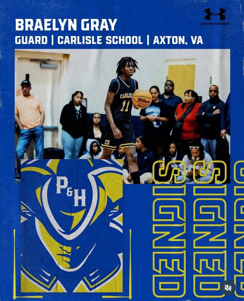 ‘25 G Braelyn Gray has committed to Patrick Henry Community College. Congratulations! We are proud of you.

#CrashBuildsLeaders
#CrashLumni 🦏🔥
