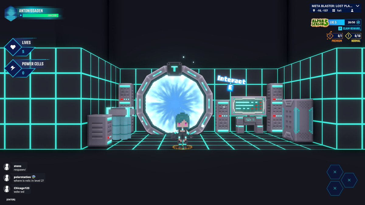 I'm ready to play in Meta Blaster! Join me in <a href="/TheSandboxGame/">The Sandbox</a> tsbga.me/TheSandbox #AlphaSeason5