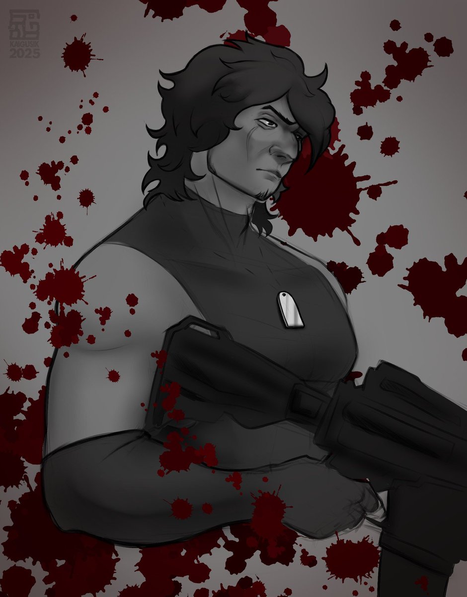 Sketch for <a href="/LtSparks141/">Spark</a>

Had a lot of fun drawing Ryker! :3c