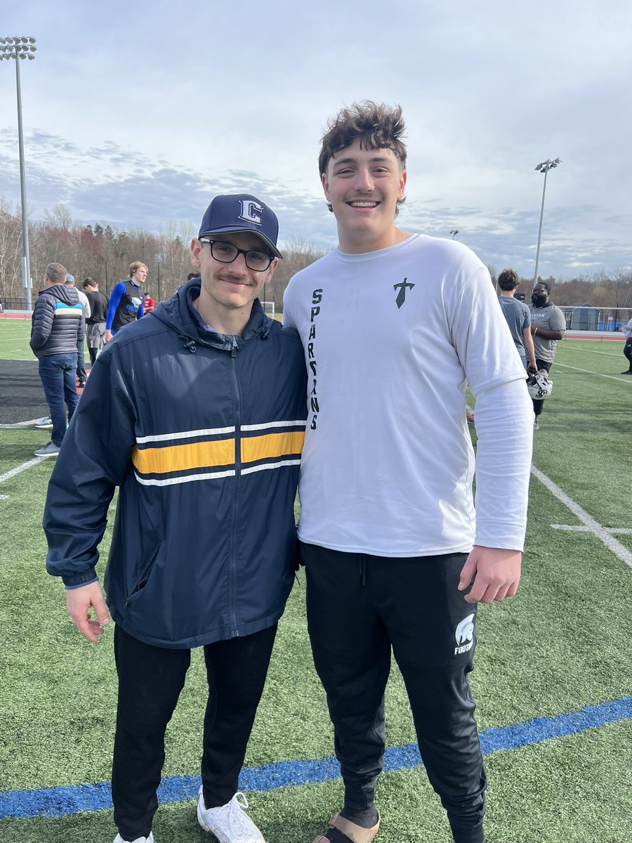Had a blast at Red and Black <a href="/Wes_Football/">Wesleyan University Football</a> camp, really got after it today <a href="/TreyNixon_7/">William Nixon</a> <a href="/Kamariidub_/">Kamarii DuBose C/O 26’</a> <a href="/AB_Balogh21/">Coach Balogh</a>