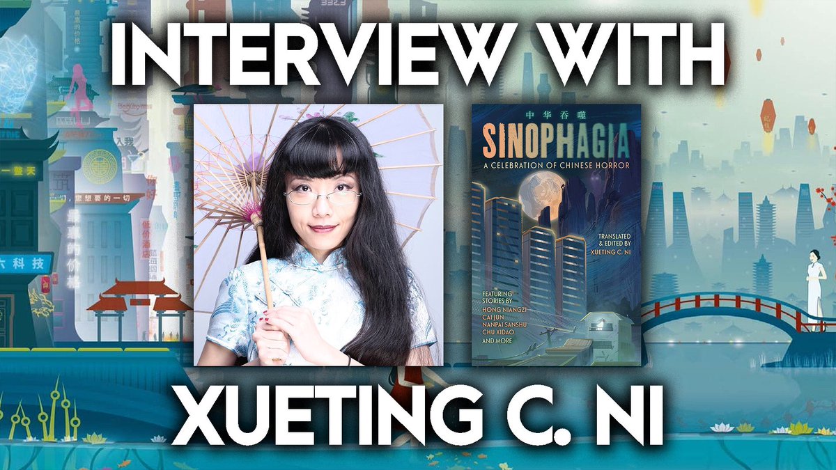 Frasier Armitage (@frasierarmitage) on Twitter photo 🚨VIDEO CHAT🚨
I had such a lovely time chatting with <a href="/xuetingni/">Xueting C. Ni (she, ta)</a> about SINOPHAGIA — an incredible anthology of Chinese horror. Xueting is awesome, and I learned so much about building an anthology
Check it out on YouTube👇🏻
youtu.be/zjn3Vf8e0OQ?si… 🚨VIDEO CHAT🚨
I had such a lovely time chatting with <a href="/xuetingni/">Xueting C. Ni (she, ta)</a> about SINOPHAGIA — an incredible anthology of Chinese horror. Xueting is awesome, and I learned so much about building an anthology
Check it out on YouTube👇🏻
youtu.be/zjn3Vf8e0OQ?si…