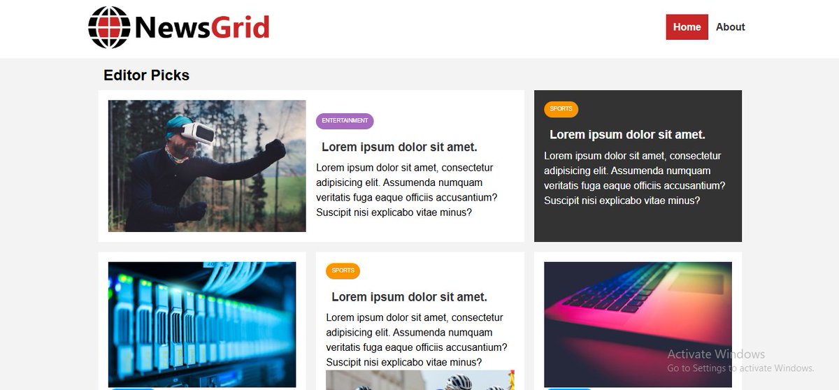 Habeebahpe's tweet image. Day 88 of #100DaysOfCodeAndDesign with @SarcasticGeek4u
Continued working on my NewsGrid website today 🧱
Ran into a bug that gave me small wahala 😩 but I eventually fixed it! Feeling proud of the progress 💪
#HTML #CSS #WebDevelopment #CodingJourney #100DaysOfCode