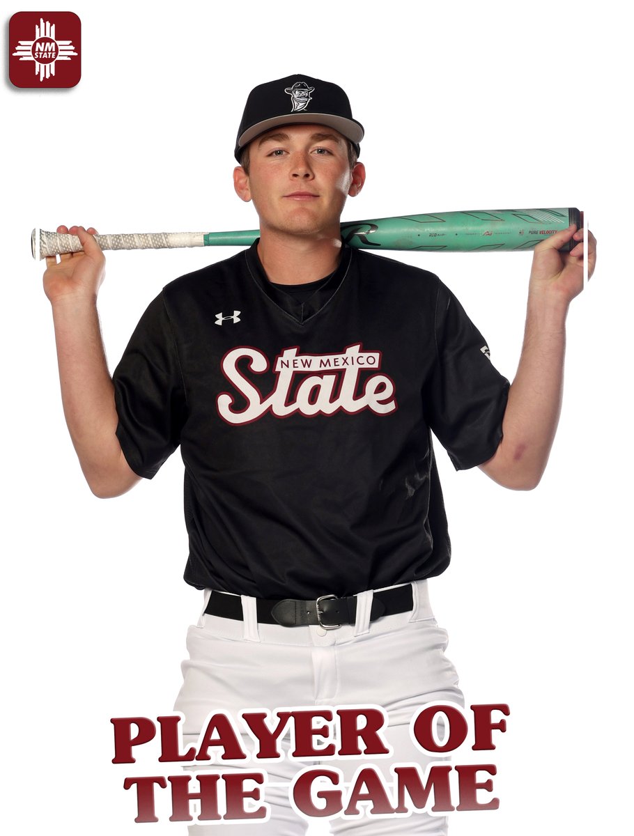 New Mexico State Baseball (@nmstatebaseball) on Twitter photo Today's Player of the Game: Mitch Namieπ₯
β«οΈ3-5, 3 RBI, 1 2B, 2 R
#AggieUp | <a href="/MitchNamie/">Mitch Namie</a> Today's Player of the Game: Mitch Namieπ₯
β«οΈ3-5, 3 RBI, 1 2B, 2 R
#AggieUp | <a href="/MitchNamie/">Mitch Namie</a>